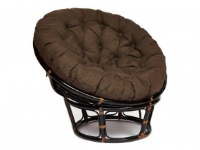 Кресло Papasan 23/01 W с подушкой Antique brown, ткань Коричневый в Краснокамске - krasnokamsk.magazin-mebel74.ru | фото