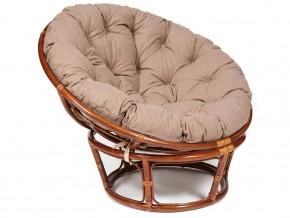 Кресло Papasan 23/01 W с подушкой Pecan, экошерсть Коричневый в Краснокамске - krasnokamsk.magazin-mebel74.ru | фото