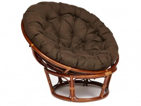 Кресло Papasan 23/01 W с подушкой Pecan, ткань Коричневый в Краснокамске - krasnokamsk.magazin-mebel74.ru | фото